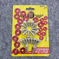 Bộ Ốc Dàn áo Salaya Mẫu S3 Lắp Cho Dòng Xe Sonic (Tặng Kèm Long Đền Nhôm) (MS07)