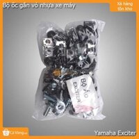 Bộ ốc gắn vỏ nhựa xe máy Yamaha Exciter 135 - Future 125 Ốc loại tốt