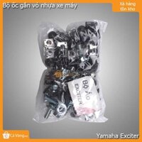 Bộ ốc gắn vỏ nhựa xe máy Yamaha Exciter 135 - Future 125 Ốc loại tốt