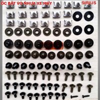 BỘ ỐC GẮN VỎ NHỰA XE SIRIUS - ỐC LOẠI TỐT