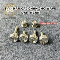 Bộ ốc khâu gác chân, tán cốt gắp 10ly SALAYA V2 sử dụng cho gác chân WAVE DÀI - NGẮN