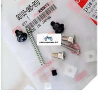 Bộ ốc lắp chỉnh pha đèn xe dream zin honda xịn (fun bộ ốc bắt chóa đèn 9 chi tiết) chính hãng |