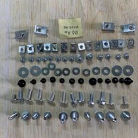 Bộ ốc lắp dàn áo xe WAVE RS ,WAVE S100 ,WAVE A đời 2006 đến 2016