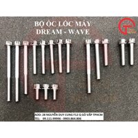 BỘ ỐC LỐC MÁY CHO XE WAVE NHỎ VÀ DREAM