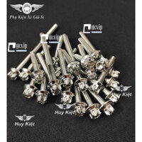 Bộ Ốc Lốc Máy Salaya M3 (VM) Inox 304 Gắn XiPo,Raider,Satria,Sirius,Sonic,Win,Ex,Wave,Dr,Jupiter,Fu,SH,Vario,AB,Vision