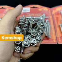 Bộ ốc salaya gắn lốc máy wave dream và nhiều dòng xe