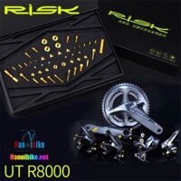 Bộ ốc titan Risk cho xe road RT-105 group R7000/R8000