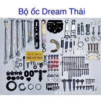 Bộ ốc xe Dream Thái chất lượng cao - Full ốc ráp xe (hàng đẹp) - Thế Giới Thợ Xe