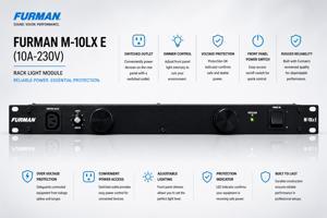 Bộ ổn định điện áp và chống sét Furman M-10LX E