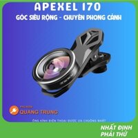 Bộ ống kính chụp ảnh,lens chụp ảnh apexel dành cho mọi loại điện thoại,len góc siêu rộng 170 độ,chất lượng ảnh 4K