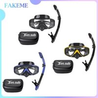Bộ ống thở Dụng cụ thở Ống thở Ống thở Toàn cảnh Xem chống rò rỉ Dây đeo có thể điều chỉnh Chống sương mù Ống kính thủy tinh bơi lội