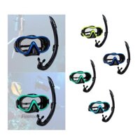 Bộ ống thở Kính bơi Người lớn Mặt nạ lặn Thiết bị Nam Nữ Mặt nạ bơi để lặn tự do Bơi lội Thể thao Lặn thở