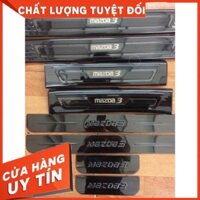 Bộ ốp bậc giẫm trong + ngoài ti tan xe mada 3 Hàng Cao Cấp