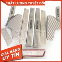 Bộ ốp bậc giẫm trong + ngoài INOX xe crv 19 Hàng Cao Cấp