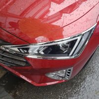 Bộ ốp bảo vệ, trang trí đèn xe Hyundai Elantra 2019