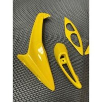 Bộ ốp bodykit đỏ vàng Exciter 135 2010 chính hãng Yamaha Việt Nam.