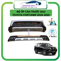 Bộ ốp cản trước sau Toyota Fortuner 2019-2021,Nhựa cứng ABS trang trí và bảo vệ ba đờ xốc xe
