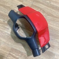 Bộ ốp đầu + gáy wave thái 1 bóng - Wave Alpha - wave đời 1997 đến 2005 màu ĐỎ CỜ - nhựa nguyên sinh LOẠI 1