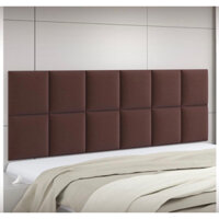 Bộ ốp đầu giường bọc da sang trọng size 1m5*60