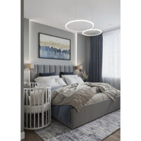 Bộ ốp đầu giường bọc da sang trọng 1m8*45