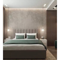 Bộ ốp đầu giường bọc da sang trọng cao 55cm, size( 1m2=>2m2)