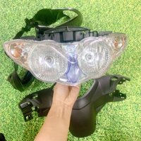 Bộ ỐP đầu nắp trước tay lái xe JUPITER mx mắt cú - kèm pha đèn mắt cú +gáy xe JUPITER MX / JUPITER Gravita