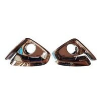 BỘ ỐP ĐÈN GẦM TRƯỚC MẠ CROM CAO CẤP XE TOYOTA FORTUNER 2017-2019