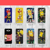 BỘ ỐP LƯNG THIẾT KẾ CARTOON SIMPSONS CHO DÒNG ĐIỆN THOẠI SAMSUNG GALAXY J7 2015/J7 2016/J7 PLUS/ J7 PRIME/J7 PRO/J7 DUO