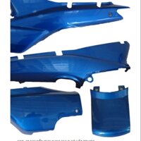 BỘ ỐP SƯỜN CHO XE WAVE ALPHA MÀU XANH. - VJC SÀI GÒN