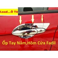 Bộ ốp tay hõm cửa VINFAST FADIL Mạ Crom Sáng Bóng