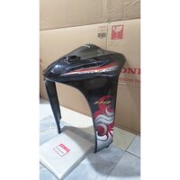 Bộ ốp trước - quây nạ trước HONDA WAVE S110 năm 2013 màu Đỏ (Dexule). *R340* 64200K03V10ZC