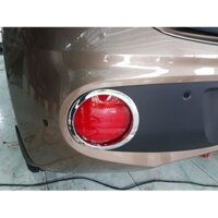 Bộ Ốp viền đèn gầm i10 1 đầu ngắn 2017 2018 2019 2020 hatback xi mạ Crom, ốp viền đèn sương mù