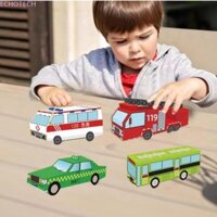 Bộ Origami Máy Bay ECHOTECH, Bộ Giấy Màu Thủ Công Học Tập Nghệ Thuật Montessori, Đồ Chơi Tập Luyện Gấp 3D Hoạt Hình Giấy Đa Năng Máy Bay Đồ Chơi Trẻ Em Tập Đi Trẻ Em
