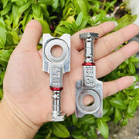 Bộ pas tăng sên + nòng súng inox304 xe Dr/Wave/Sirius, đồ chơi xe máy