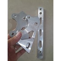 Bộ pát gắn gác chân nhôm cnc xe Ex 150