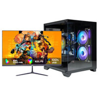 Bộ PC Core I5 12400F | Ram 16G| RX 580 8G | NVME 256G| Màn 24 inch