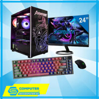 BỘ PC CŨ B660/B760-i5 12400F/12600K-GTX 1650/1660S-MÀN HÌNH 24INCH
