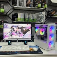 Bộ PC Cũ Core i3 9100F/ Ram 16g /GTX 1060 - 6G / Màn 24inch Full Trắng