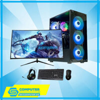 BỘ PC CŨ H110-i3 6100/6300/7100/7300- GT 710/730/1030 -MÀN HÌNH 24INCH