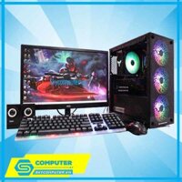 BỘ PC CŨ H310-i3 9100F-GT 710/730/1030-Rosi PC 450W-MÀN HÌNH 24INCH
