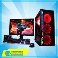 BỘ PC CŨ H310-i5 9400F-GTX 750/750TI-MÀN HÌNH 24INCH