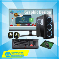 BỘ PC CŨ Z390-i7 8700K-GTX 1080/1080Ti-MÀN HÌNH 24INCH