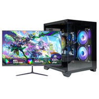 Bộ PC Gaming Core I3 13100F | Ram 16G| GTX 1060 6G| NVME 256G | Màn 24"