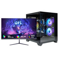 Bộ PC Gaming Core I3 13100F | Ram 16G| RTX 3050 8G| NVME 256G | Màn 24"
