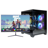 Bộ PC GAMING Core I3 14100F | Ram 16G| GTX 1060 3G| NVME 256G | Màn 24"