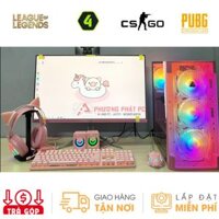 BỘ PC GAMING FULL HỒNG T510