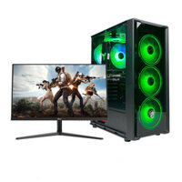 BỘ PC GAMING Ryzen 5 5500 | RX 7600 8G | Ram 16G | Màn 24inch