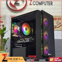 BỘ PC H610M/I5 12400F/RAM 16GB/SSD 256GB/VGA Asus RTX 2060 6G 3 FAN/650W/TẢN KHÍ/CASE JETEK KÈM 4 FAN LED