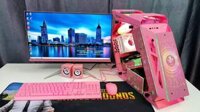 BỘ PC HỒNG I5 6500 | GTX 1050Ti 4GB | MAIN H110 | SSD 256GB | RAM 16GB | 24 INCH CONG