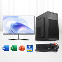 BỘ PC VĂN PHÒNG CORE I5 14400F | RAM 16G | R7 240 4G | NVME 256G | MÀN HÌNH 22INCH | WIFI